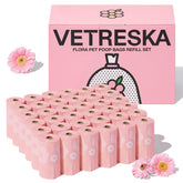 VETRESKA emballage extérieur montrant le lot de 36 rouleaux, économie pour plusieurs mois