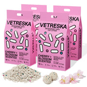VETRESKA paquet avant montrant l’habillage fleurs de cerisier et facilité d’utilisation