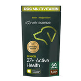 VETRISCIENCE paquet avant montrant complément senior 27+ pour administration facile