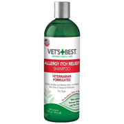 Vet's Best bouteille face avant montrant l'étiquette pour apaiser les démangeaisons