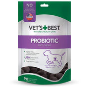 Vet's Best emballage avant montrant quantité 90 jours et bénéfice digestif
