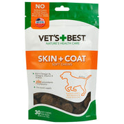 Vet's Best emballage avant montrant 30 chews et bénéfice appétence