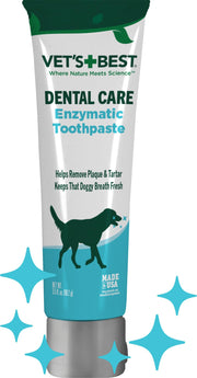 Vet's Best tube face avant montrant le packaging et l’usage pratique
