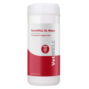 VetWELL emballage avant montrant le pack de 60 lingettes, pratique et sûr