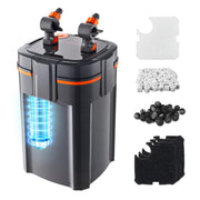 VEVOR face avant du filtre canister montrant design compact et accès facile