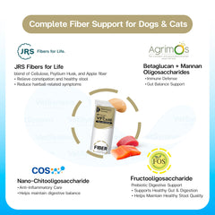 VFcare poudre texture vue rapprochée montrant fibres de qualité pour transit régulier