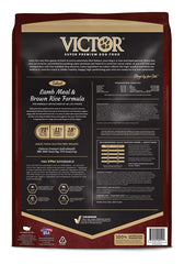 VICTOR profil de croquettes montrant taille uniforme pour mastication saine