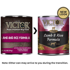 VICTOR pâté ouvert montrant texture onctueuse et appétence pour chiens