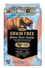 VICTOR paquet avant montrant recette Yukon River et bénéfice nutritionnel