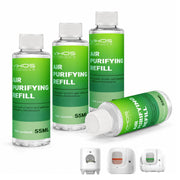 VIKOS Products flacon face montrant emballage et compatibilité PET-KIT