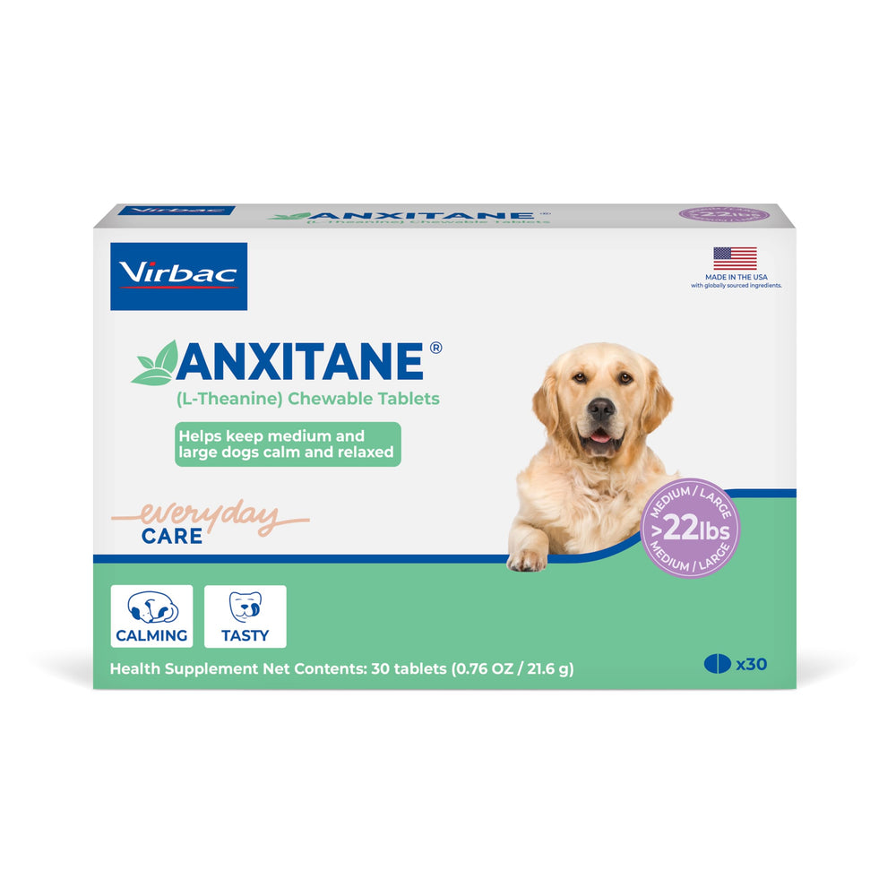 Virbac ANXITANE emballage avant montrant informations produit et usage