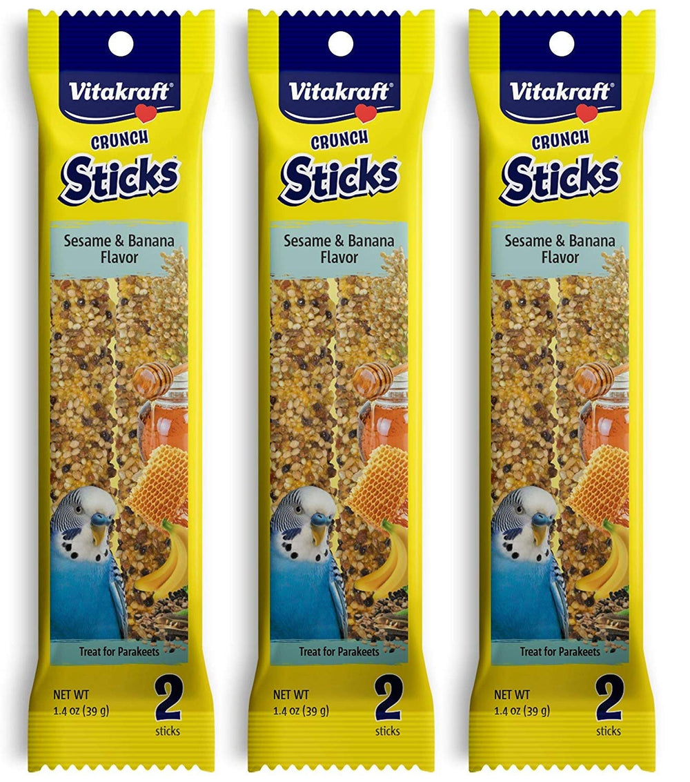 Vitakraft emballage avant montrant lot de bâtonnets et commodité