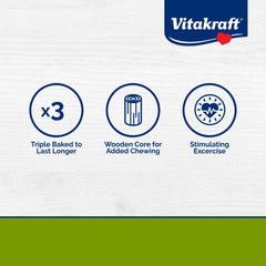 Vitakraft gros plan sur texture croquante pour stimulation mastication