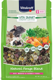 Vitakraft paquet avant montrant l'emballage et bénéfice d'une alimentation complète