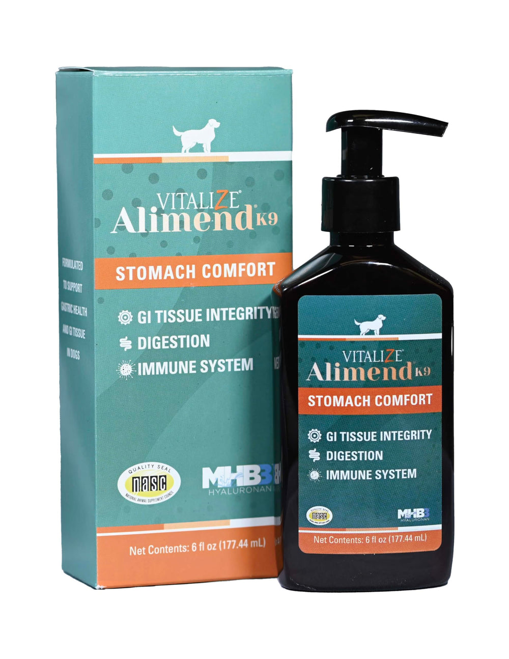 Vitalize Alimend K9 emballage visible aide digestion apaisée