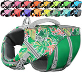 VIVAGLORY gilet avant packaging floral montrant visibilité et style