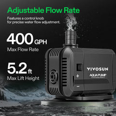 VIVOSUN gros plan impeller pour un entretien facile et performance durable