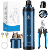 VIWIK face avant du package bleu montrant l'appareil compact et ses accessoires utile