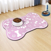 Voanos tapis en forme d'os face avant, apporte propreté et style