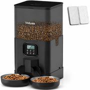 VOLUAS vue avant du distributeur, solution pratique pour repas programmés