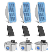 Voluas face avant de l'emballage montrant le lot et avantages de filtration