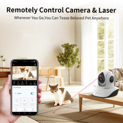 VSTARCAM gros plan laser interactif pour stimuler et divertir l'animal
