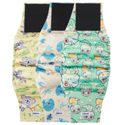 VUNCESSIN face avant du lot de 3 culottes M montrant motifs et présentation, protection pratique