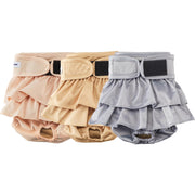 VUNCESSIN face du lot de 3 culottes L montrant motifs et praticité