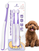 VVHOMIFE visage de la brosse pour petit chien montrant la tête mini pour un nettoyage précis