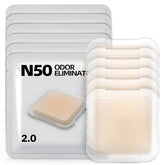 waatoos pack de six blocs N50 montrant le boîtier propre et facile à remplacer
