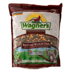 Wagner's sac 8 lb montrant l'emballage et l'identité du produit pour attirer la faune