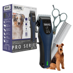Wahl aperçu de l'ensemble dans son emballage montrant kit complet et rangement