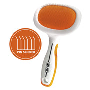 Wahl brosse slicker large face avant montrant tête et manche confort