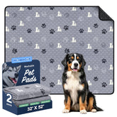 WanpeeGoo vue avant du tapis gris montrant la protection complète