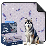 WanpeeGoo tapis face avant montrant motif et taille, protection esthétique