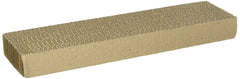 WARE gros plan carton ondulé montrant texture résistante pour limage des griffes