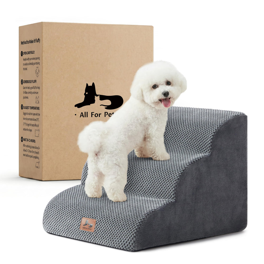 Warmrest marches face avant montrant stabilité et accès facile pour chien