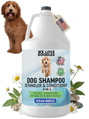 We Love Doodles emballage 64oz montrant grand format et économies