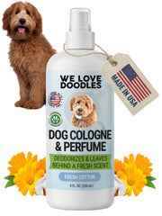 We Love Doodles flacon avant Cotton, présentation nette et attractive