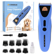 We Love Doodles tondeuse face avant montrant design ergonomique et prise en main confortable