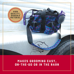 Weaver Equine ensemble complet 7 pièces étalé pour choix d'outils rapide