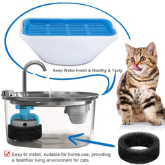 WECATION gros plan structure du filtre montrant multicouches filtrantes