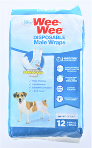 WEE-WEE emballage avant avec quantité et taille pour planification