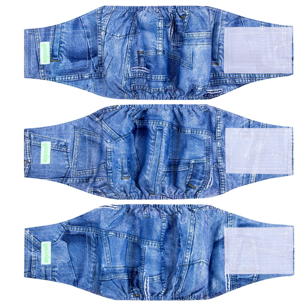 weegeeco bande ventrale face avant montrant protection imperméable et maintien
