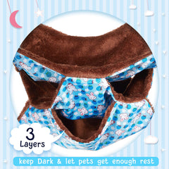 Weewooday hamac en usage par furet stimulant jeu et repos