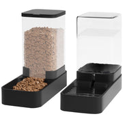 Wefeedy kit face avant montrant distributeur et abreuvoir, solution pratique