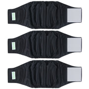 wegreeco face avant de la bande ventrale montrant fermeture et coupe confortable