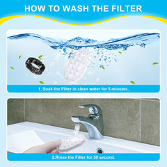 WEIKEY filtre installé dans fontaine en service pour eau claire