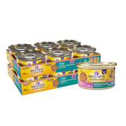 Wellness boîte face montrant la pâté kitten et l'attrait nutritionnel