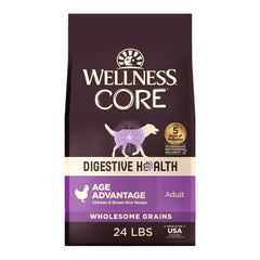 Wellness CORE vue avant du paquet montrant la formule senior et ses bénéfices
